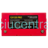 Rebelcell Li-Ion 12V 120Ah PRO akumuliatorius